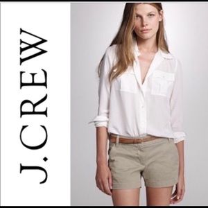 J Crew Oxford Chino Shorts